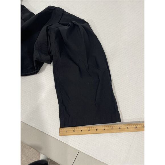 Eddie Bauer Convertible Pants Men 36x30 Black Outdoor Hiking Performance FLAW - Picture 11 of 12